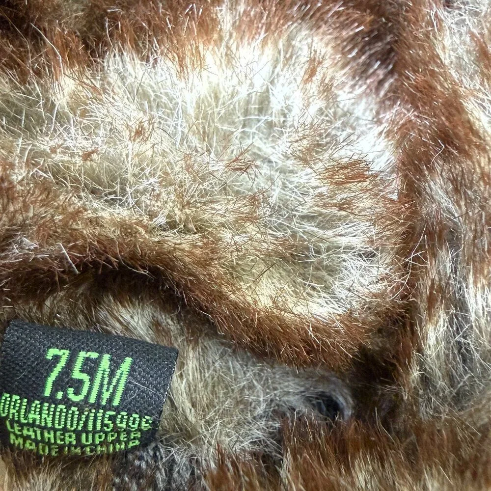 EUC Sam Edelman Orlando Suede Boots Fur Lined